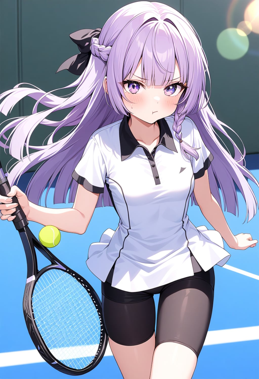 むー、次は負けない！もう1回！もう1回！！勝つまでやる‼️[days AI]