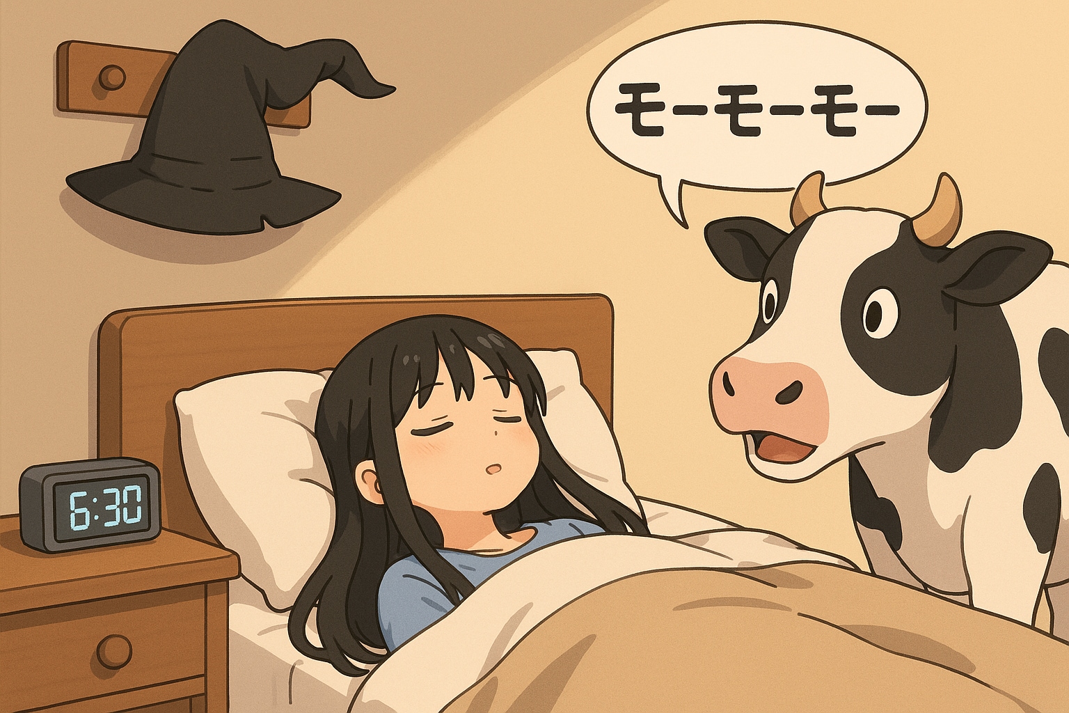 モーニングコール(07/01) | の人気AIイラスト・グラビア