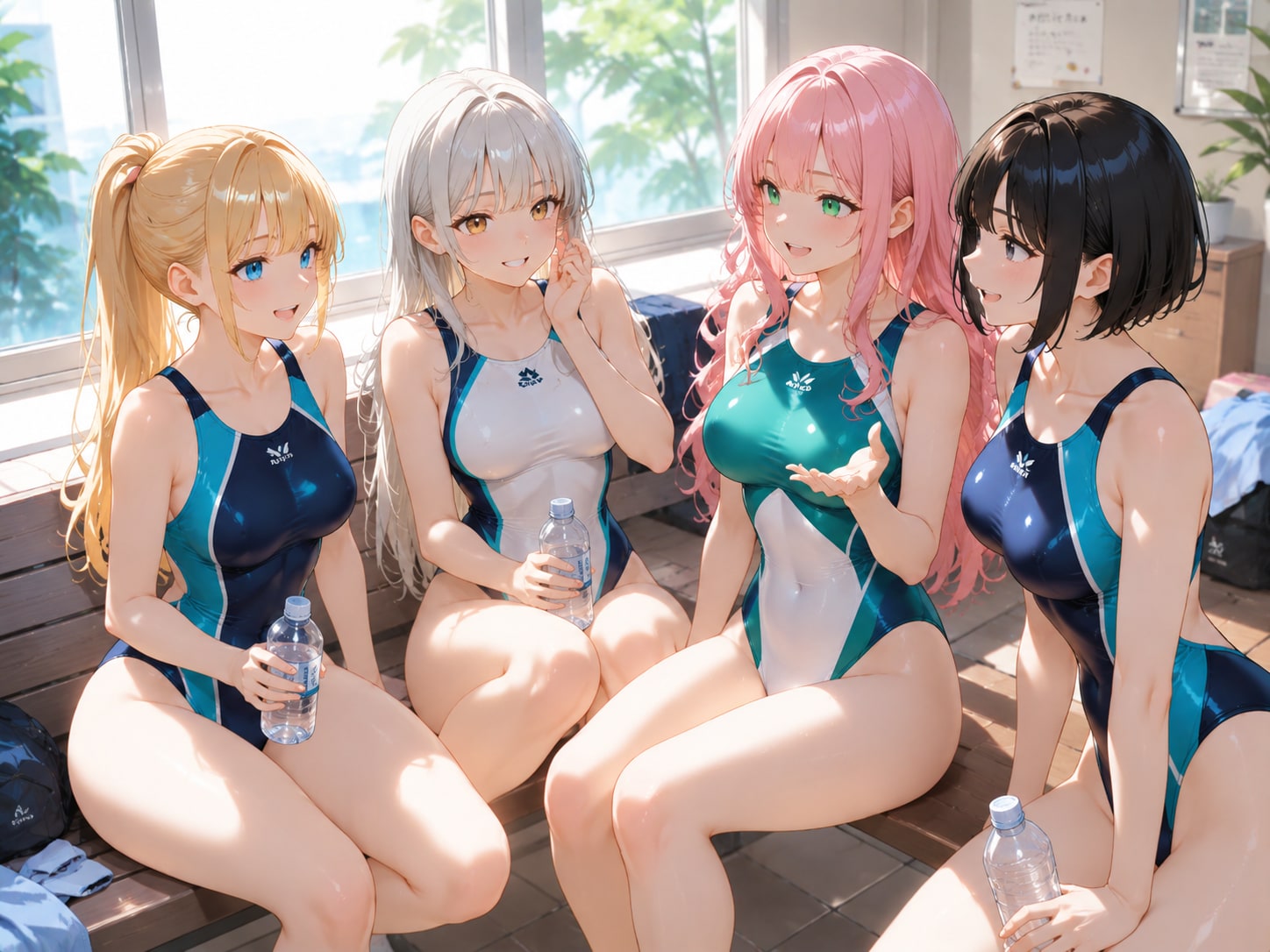 競泳水着♡