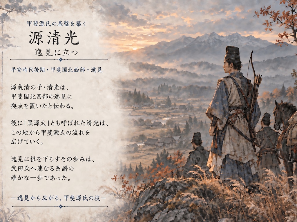 #06 源清光 ― 逸見に立つ