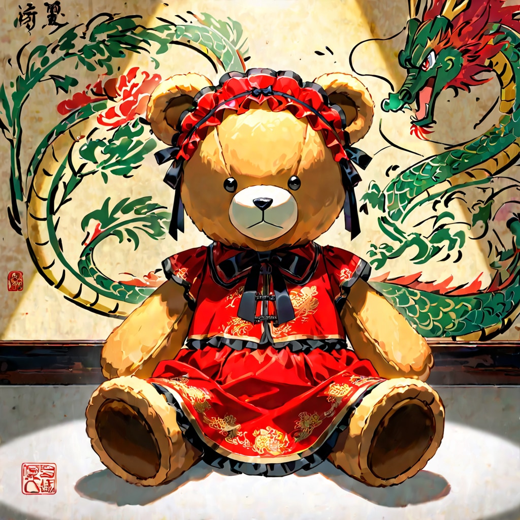 (・(エ)・)×華ロリ衣装 | の人気AIイラスト・グラビア