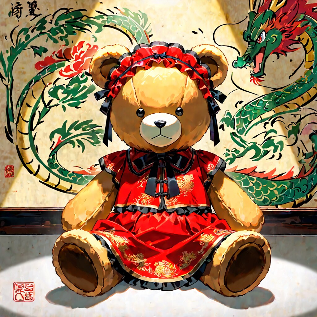 (・(エ)・)×華ロリ衣装