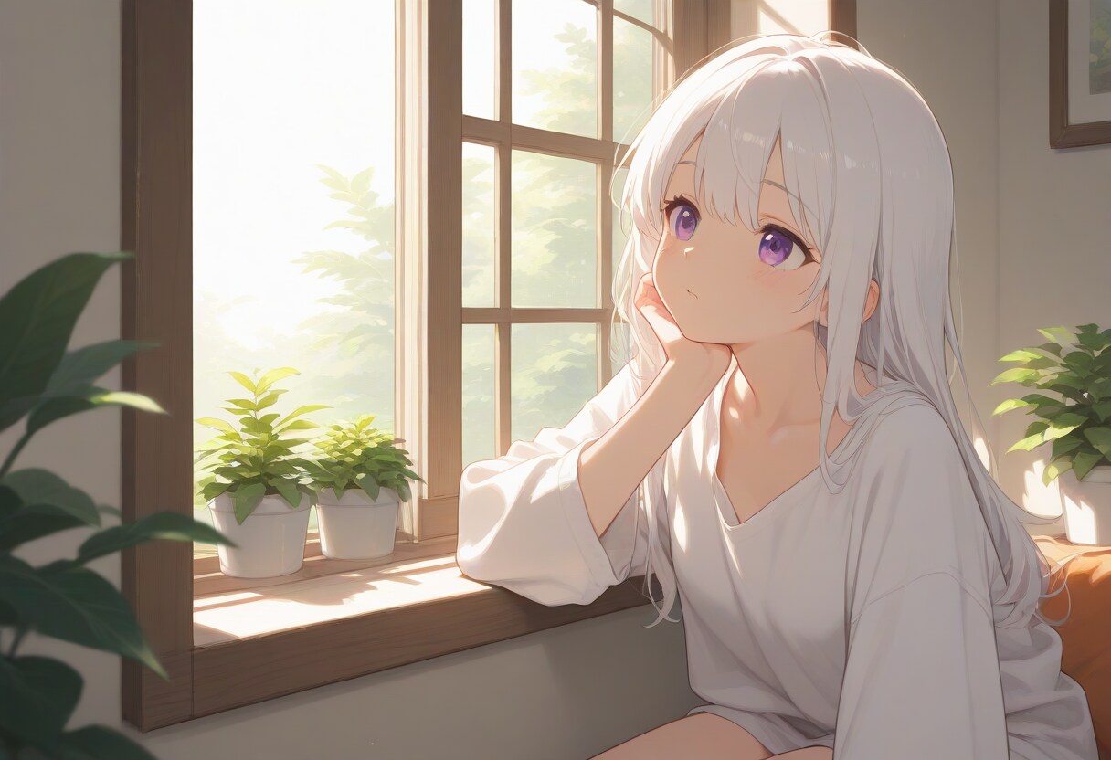 真っ白い髪の少女(5)