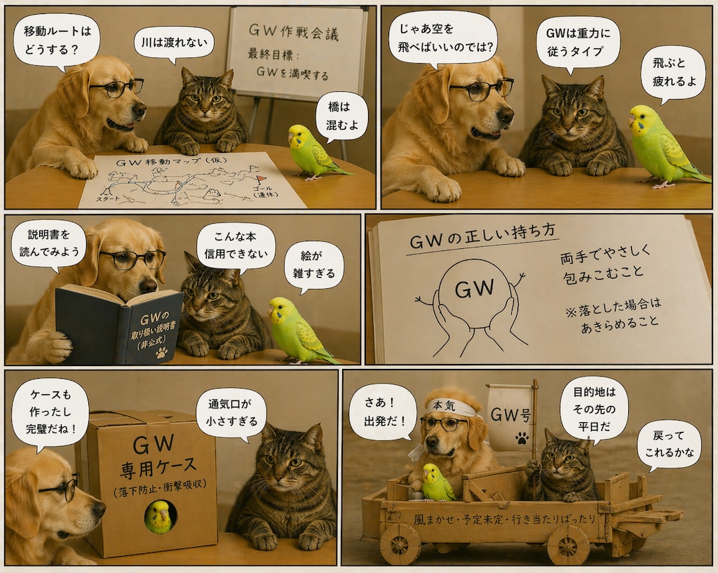 いぬとねこといんこ38