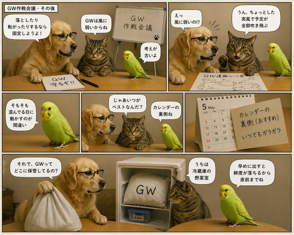 いぬとねこといんこ38