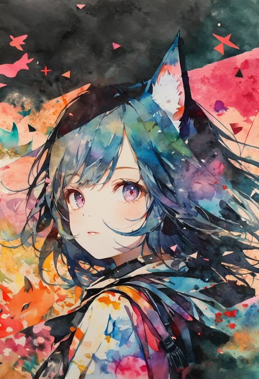 キツネ耳 | の人気AIイラスト・グラビア