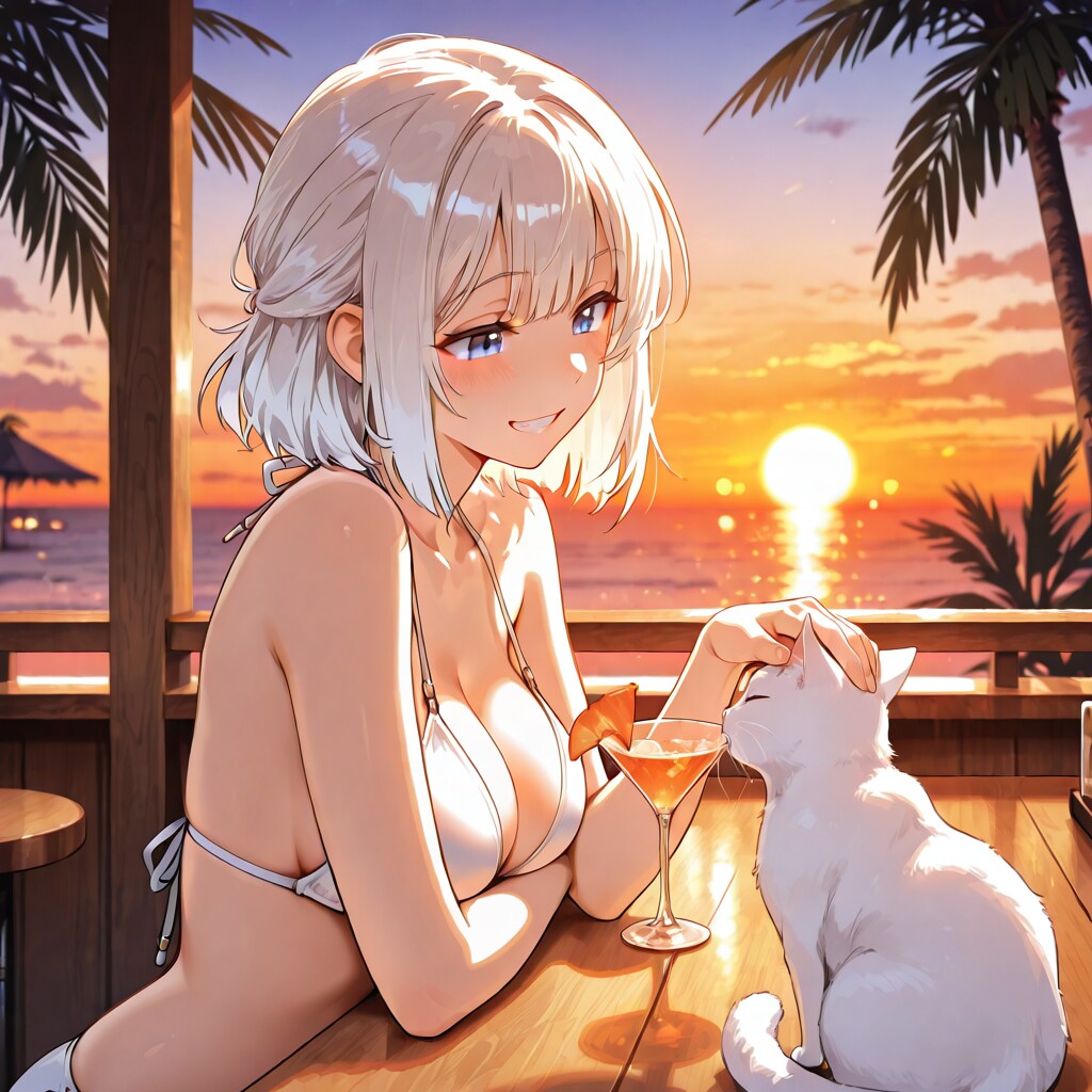 君も白いんだね