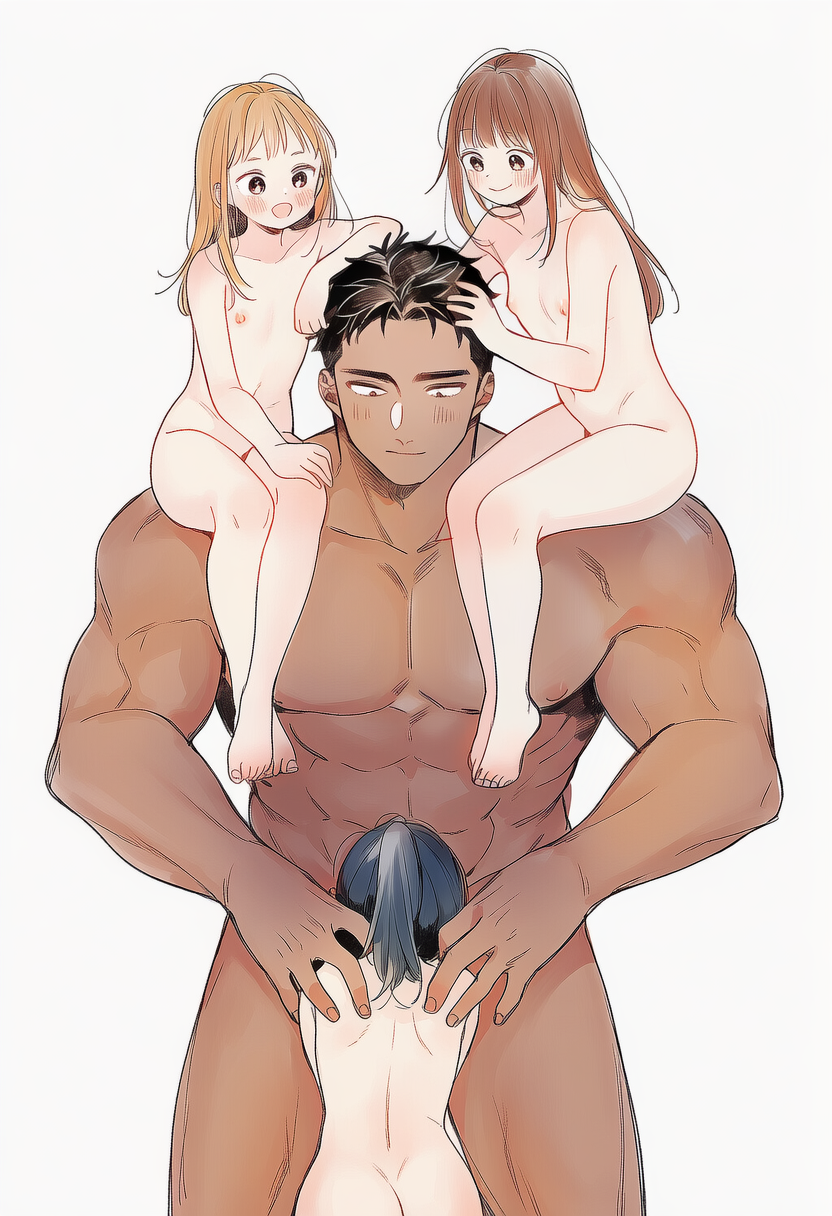 力持ちのお父さん