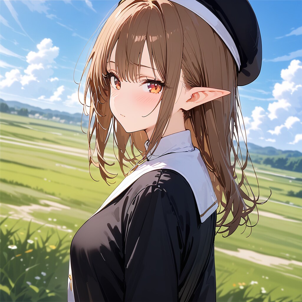 僧服のエルフ | の人気AIイラスト・グラビア