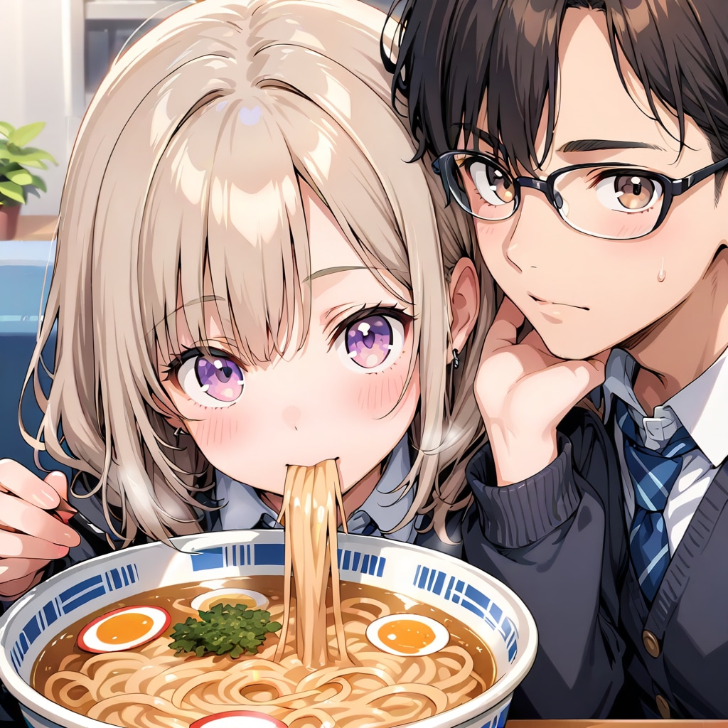 No.541 即席ラーメン記念日2 | の人気AIイラスト・グラビア