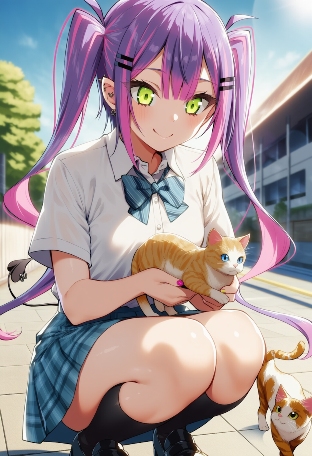 猫ちゃんかわいい♡（常闇トワ）