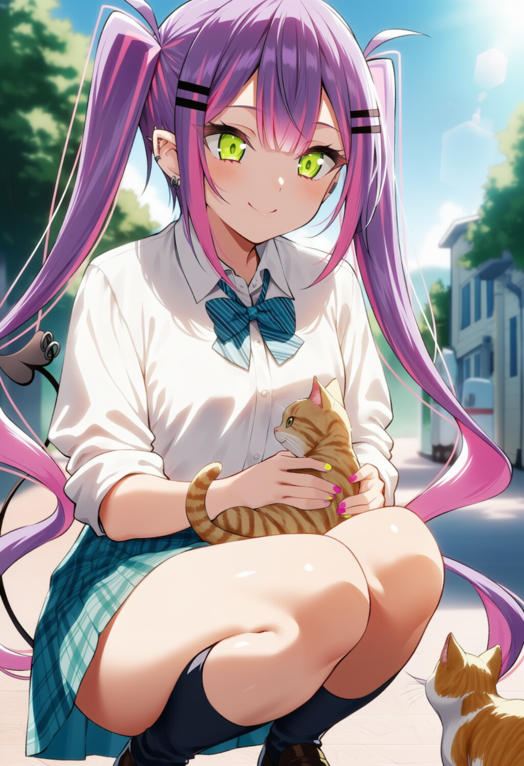 猫ちゃんかわいい♡（常闇トワ）