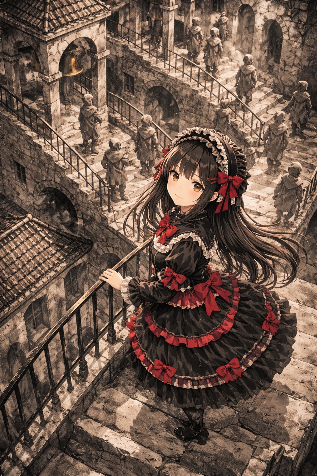 Lost in Escher's world