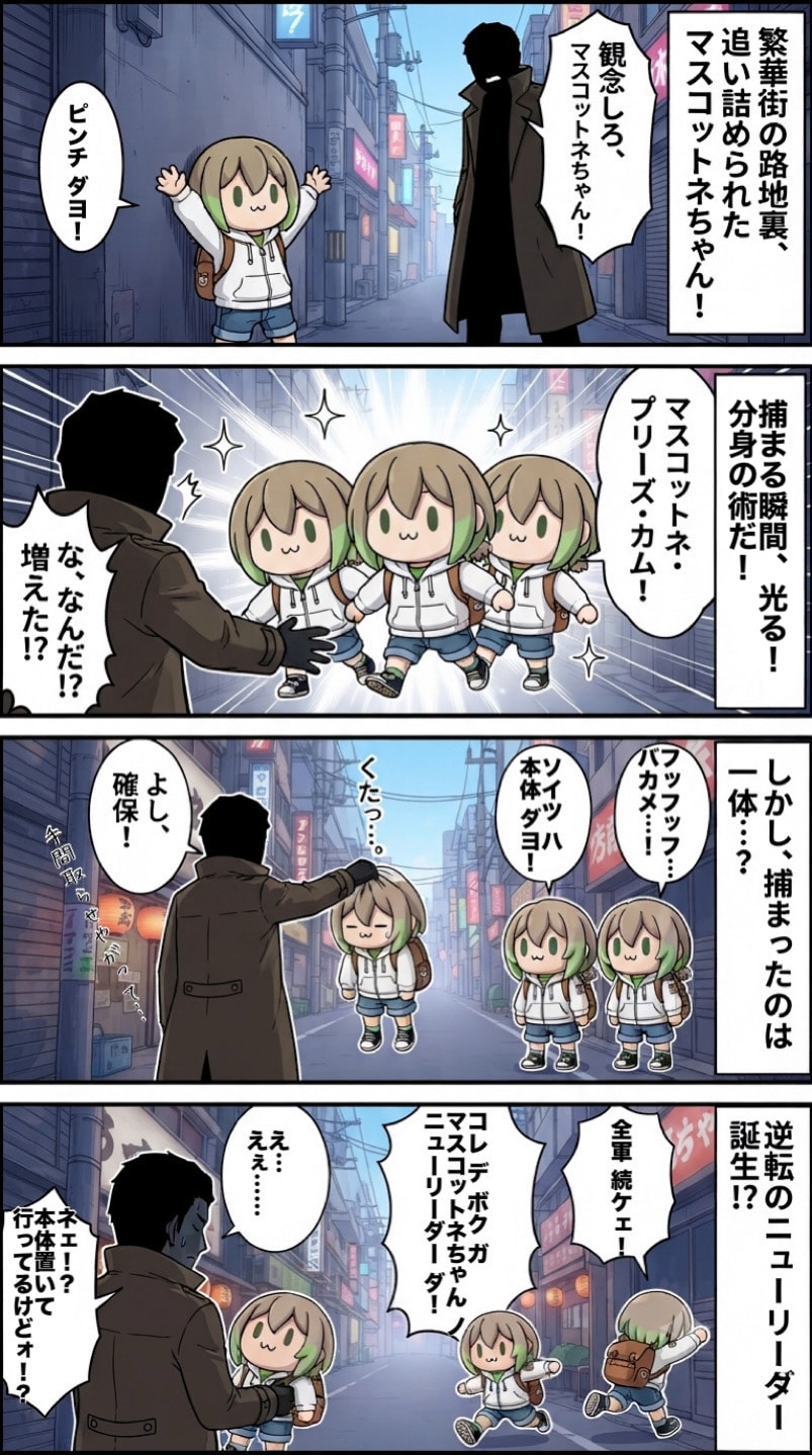 実録！マスコットネちゃんの生態！
