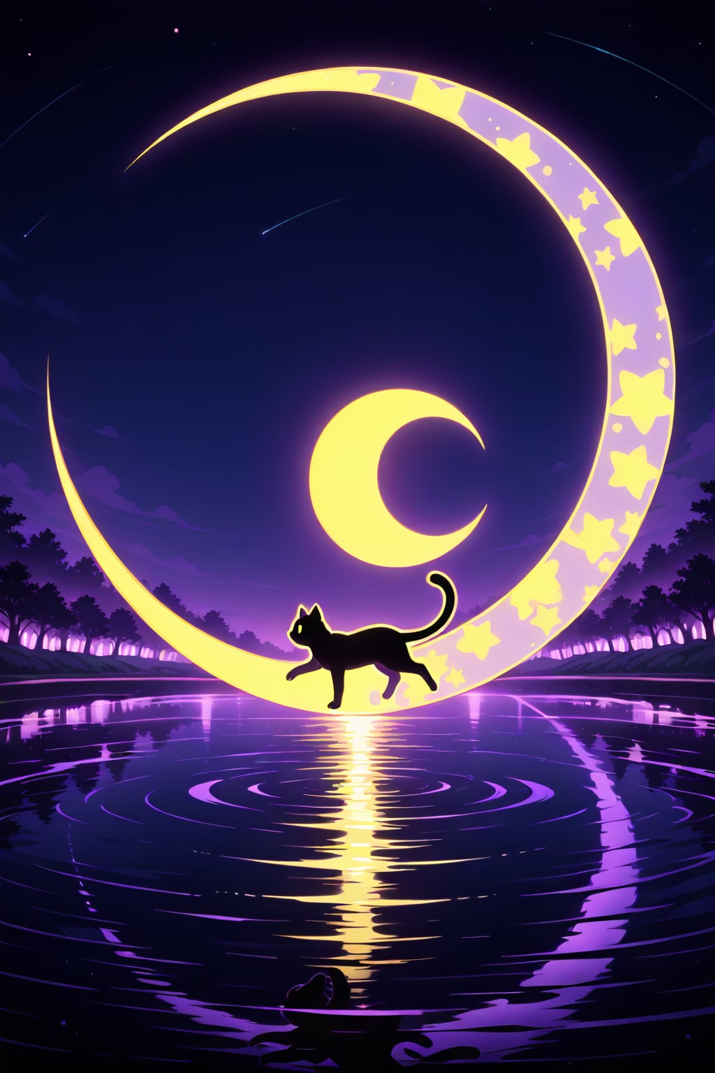 キャットムーン | の人気AIイラスト・グラビア