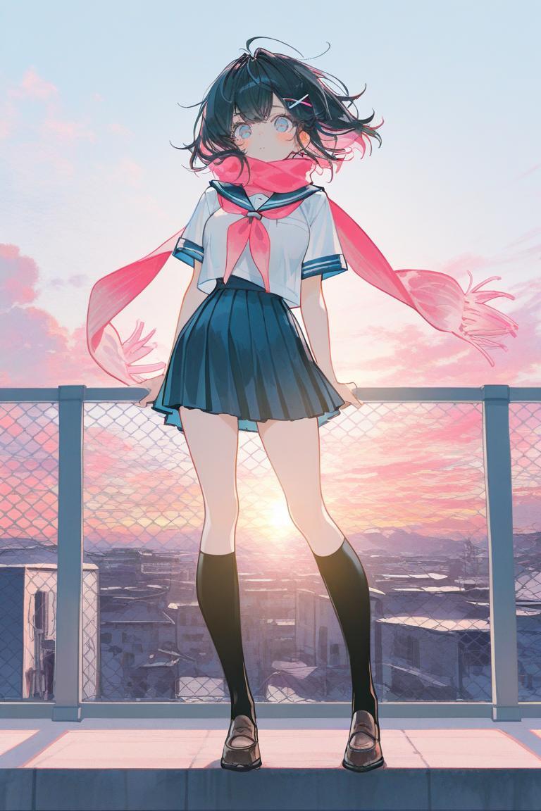 1日1歌詞ちゃん(11)Top of the Worldちゃん | の人気AIイラスト・グラビア