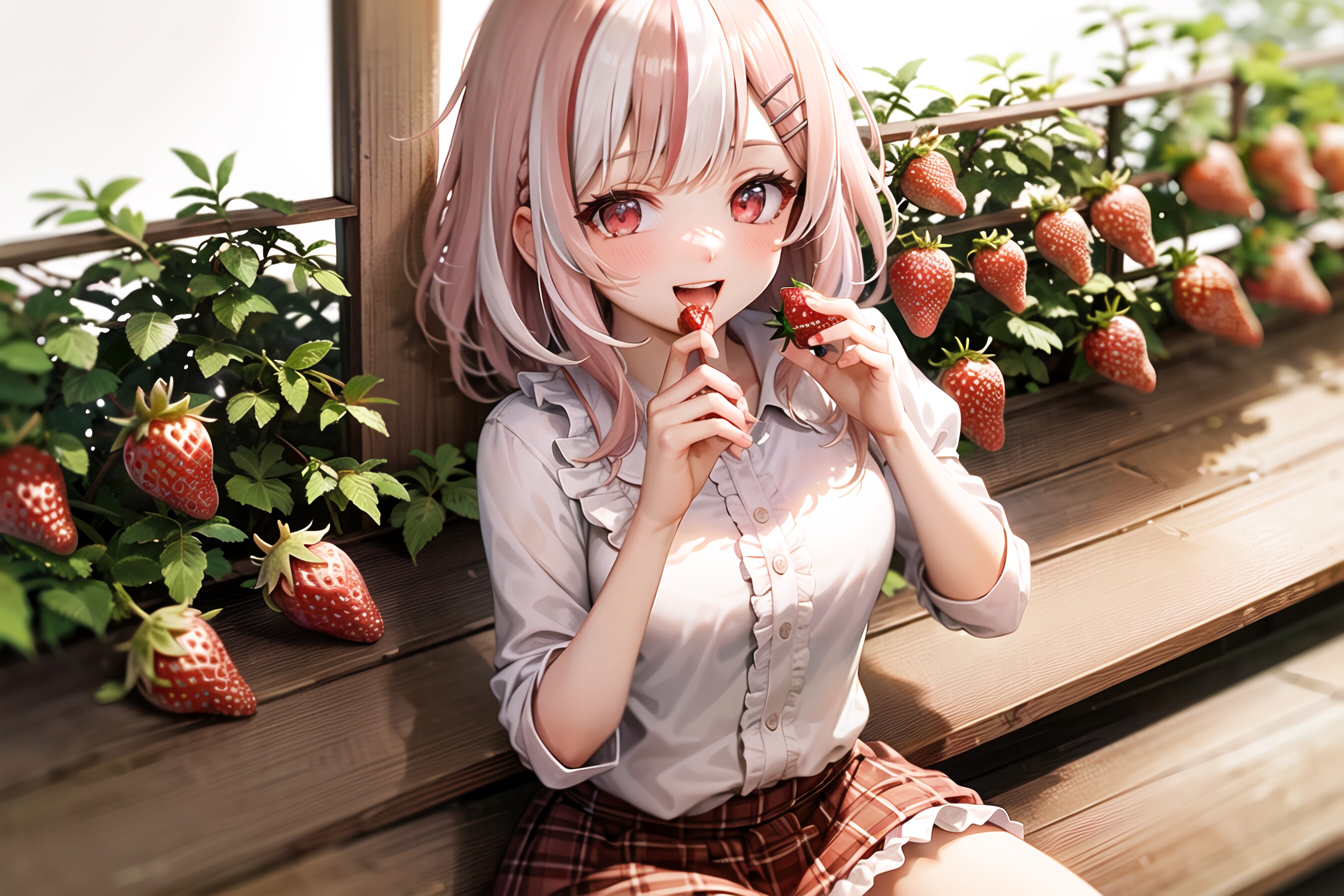 いちご狩り