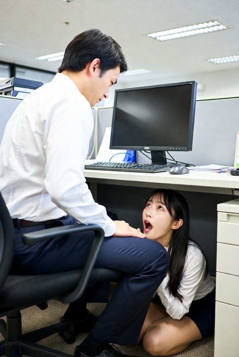 後輩とイチャイチャ