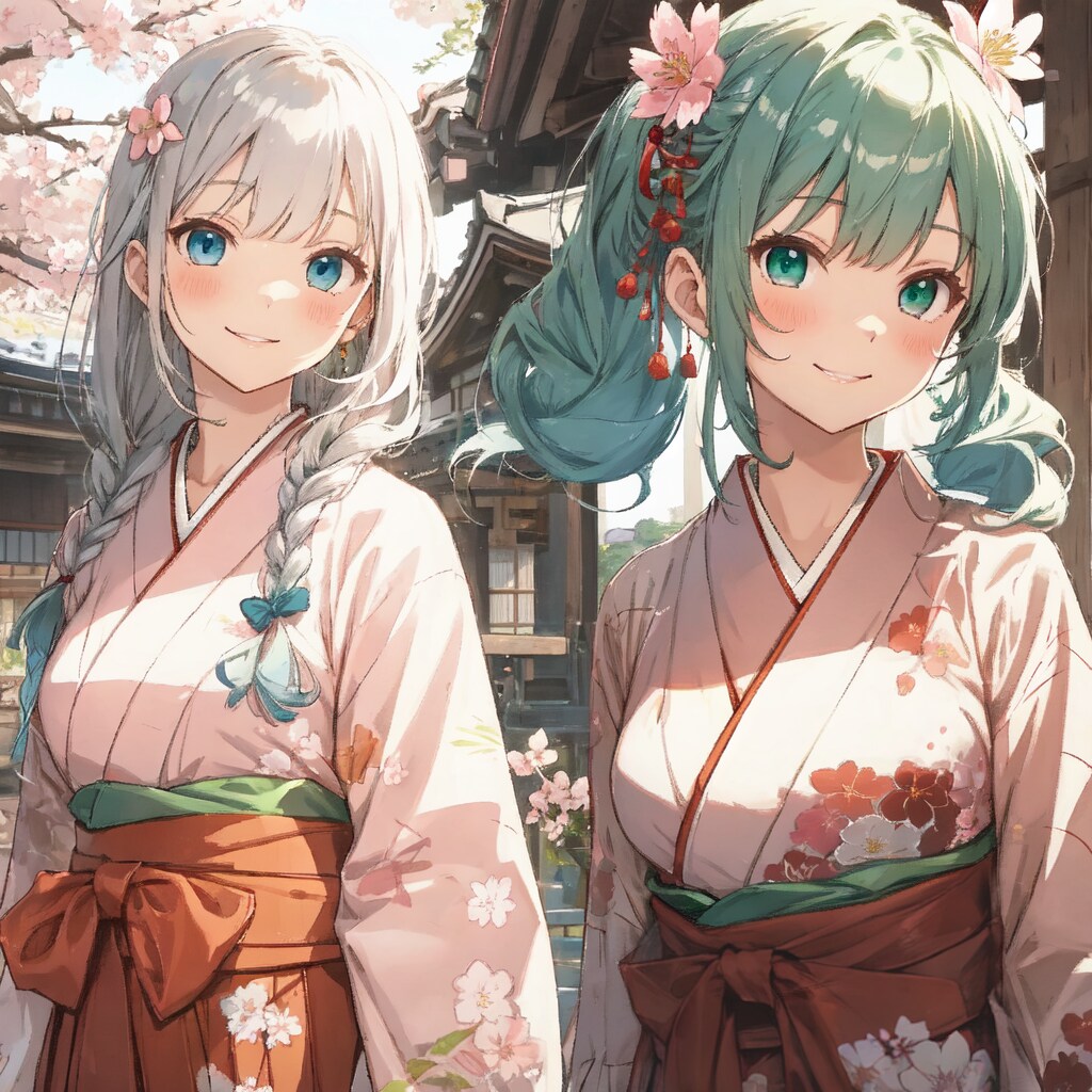 太正時代の2人のあおいちゃん