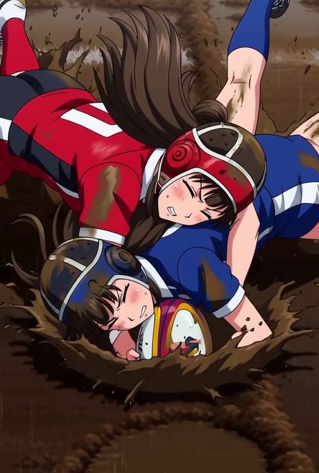 🏉泥まみれの女子ラグビー 160