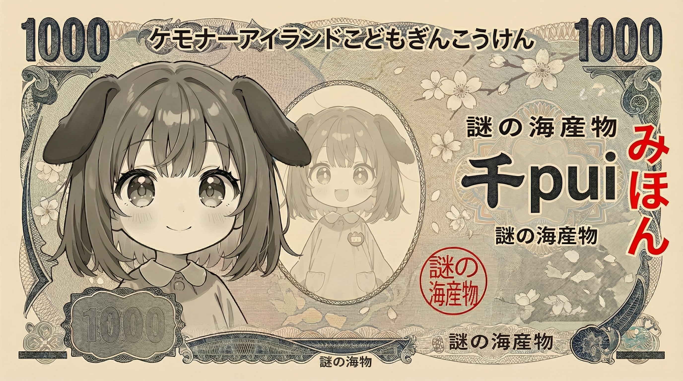 １月７日は千円札発行の日 | の人気AIイラスト・グラビア