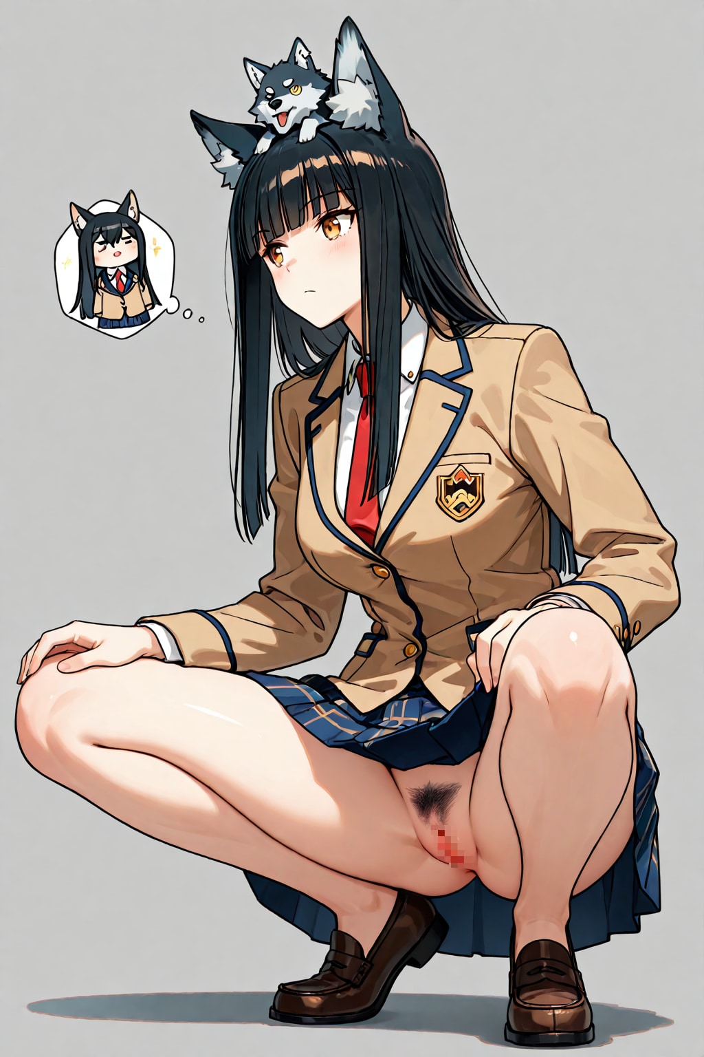 ……？ これが可愛い座り方………？
