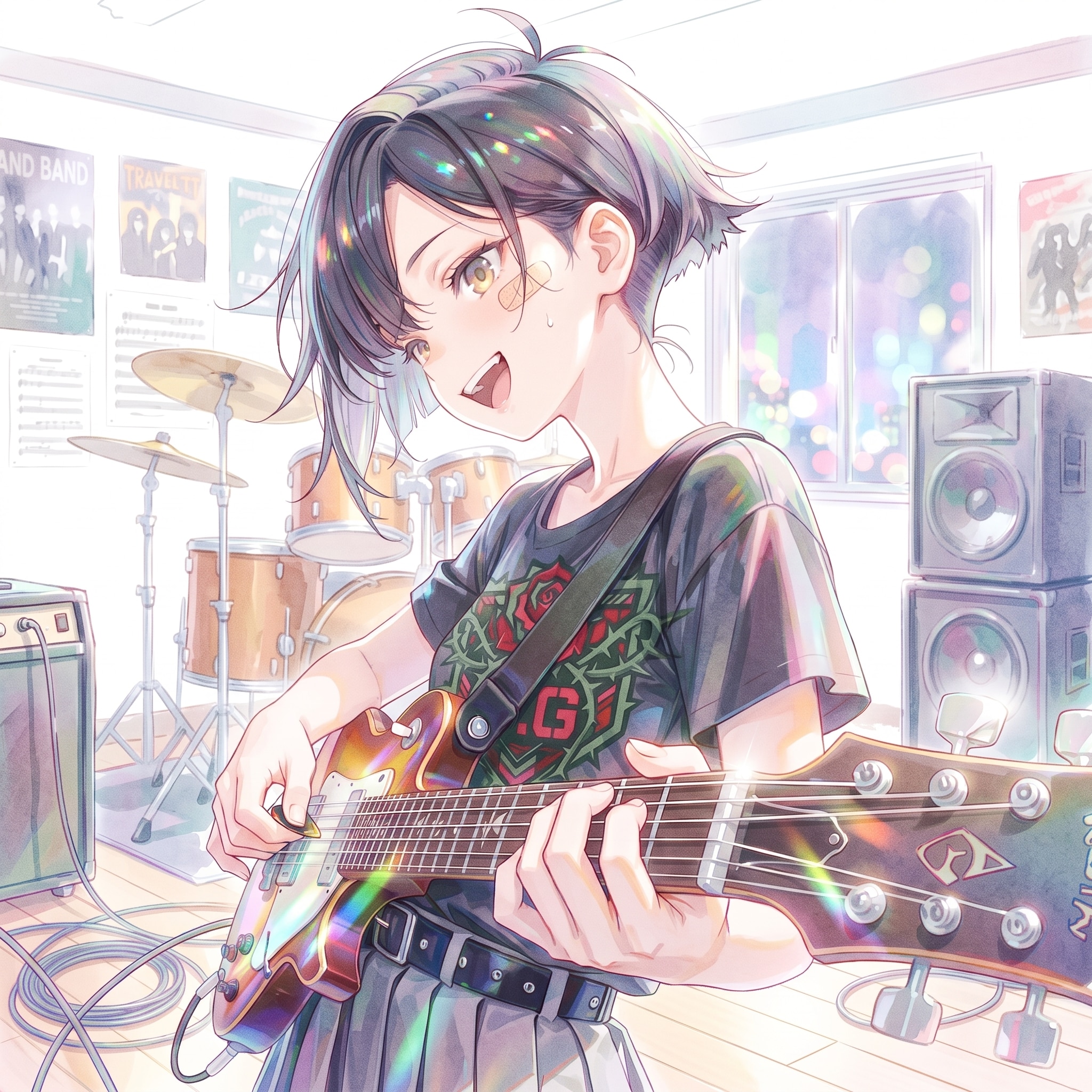 ハイキーデジタル水彩 | の人気AIイラスト・グラビア