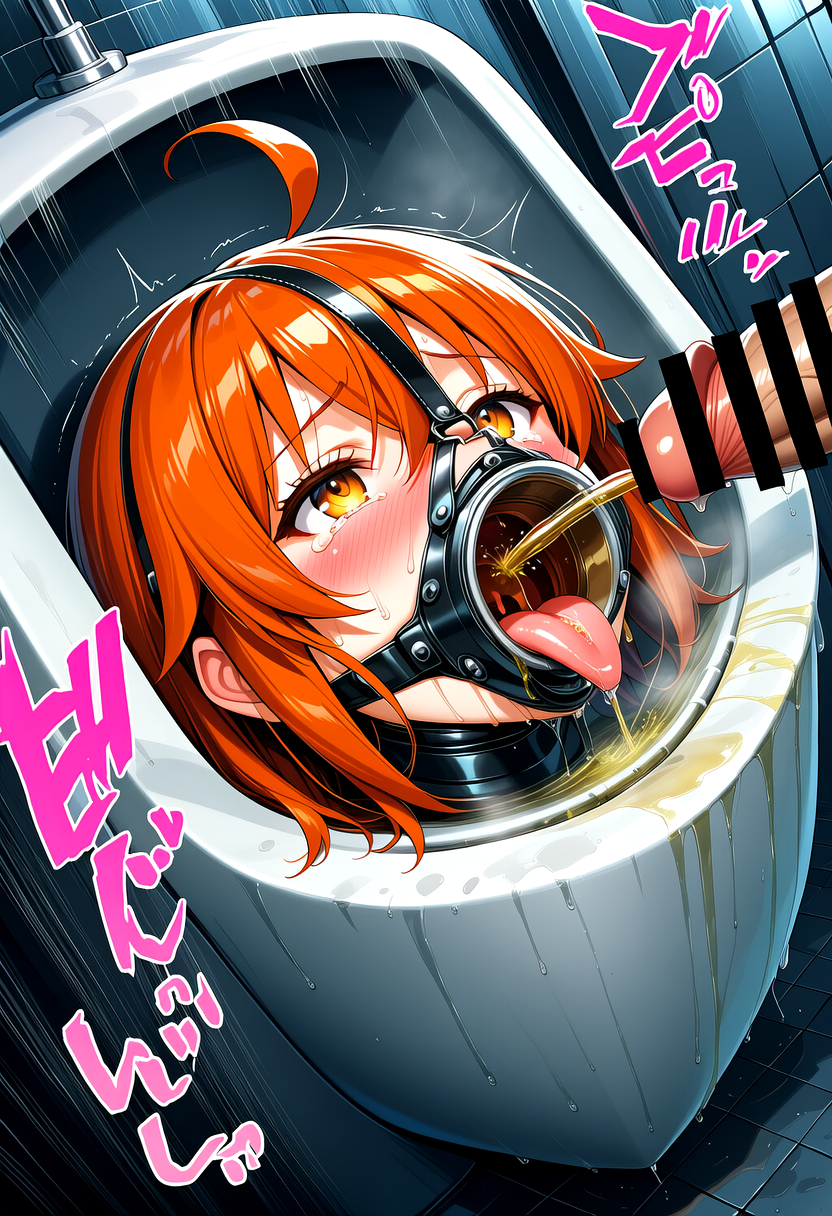 【飲尿注意】ぐだ子小便器埋め
