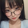リアル眼鏡ちゃん 4枚目