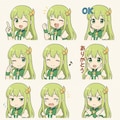 EMERALDちゃんスタンプ 3枚目