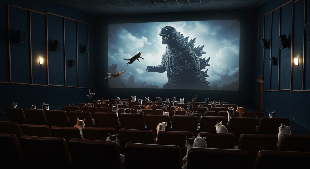 [がぞうあげます] 満席だニャ～