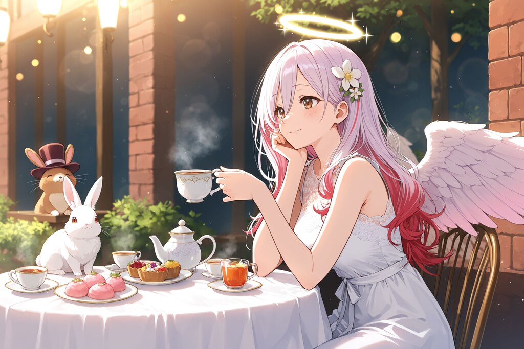 天使さんのティータイム🎵