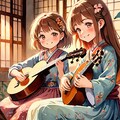 楽器を演奏する女の子 2 4枚目