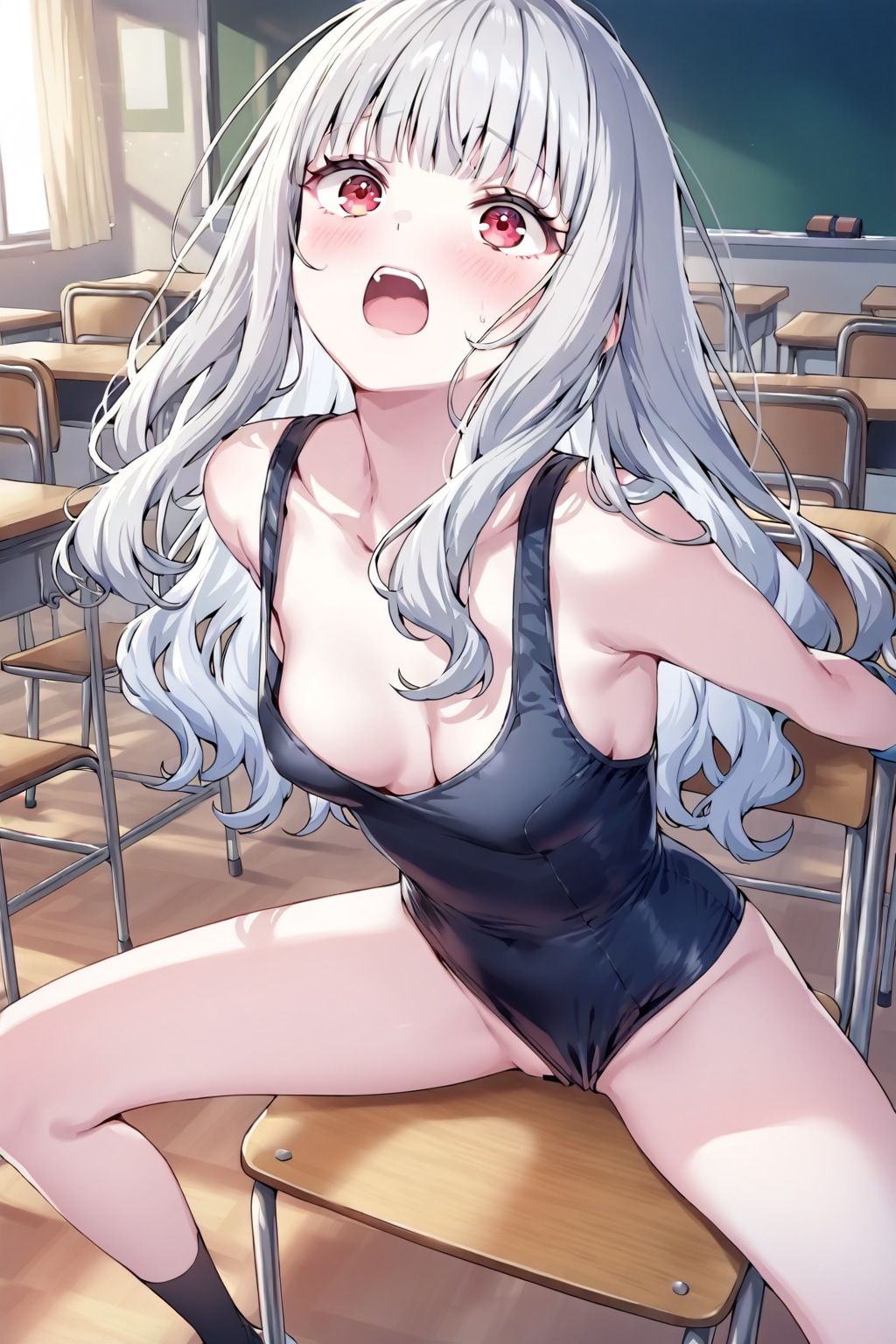 何するの！解いて！！