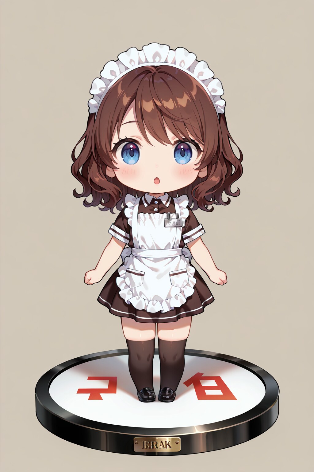 ちびキャラウェイトレスさんフィギュアVer. Y905