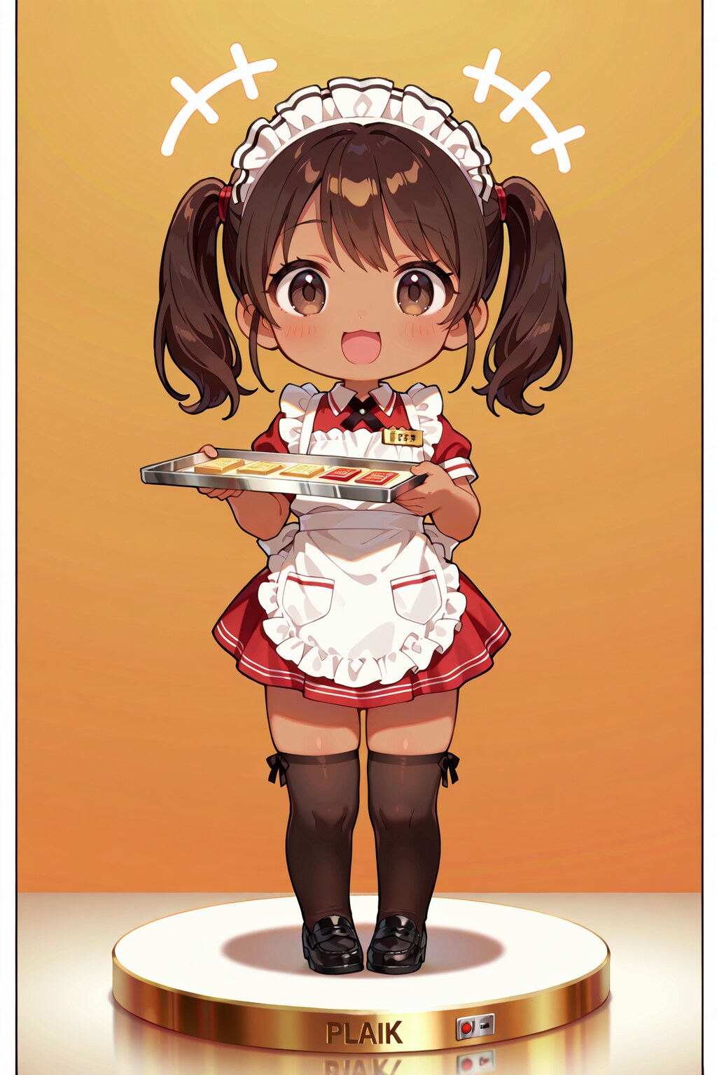 ちびキャラウェイトレスさんフィギュアVer. Y905