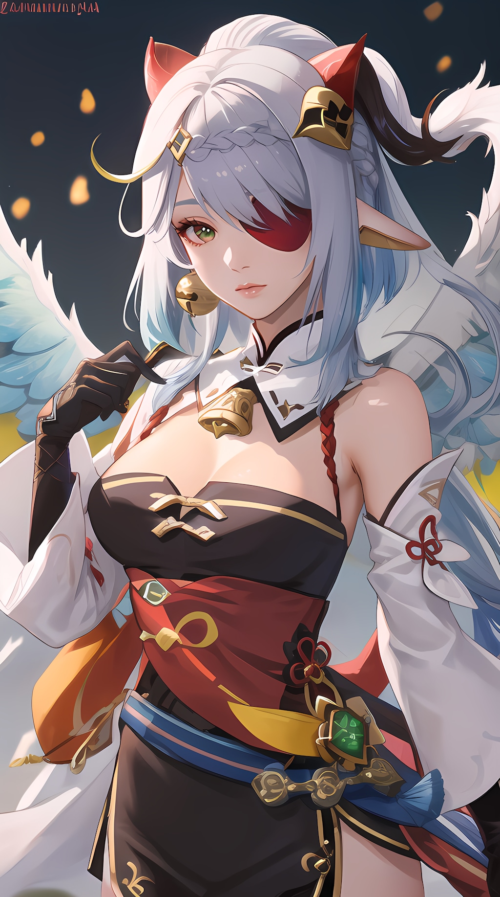 「原神」を意識した美女達