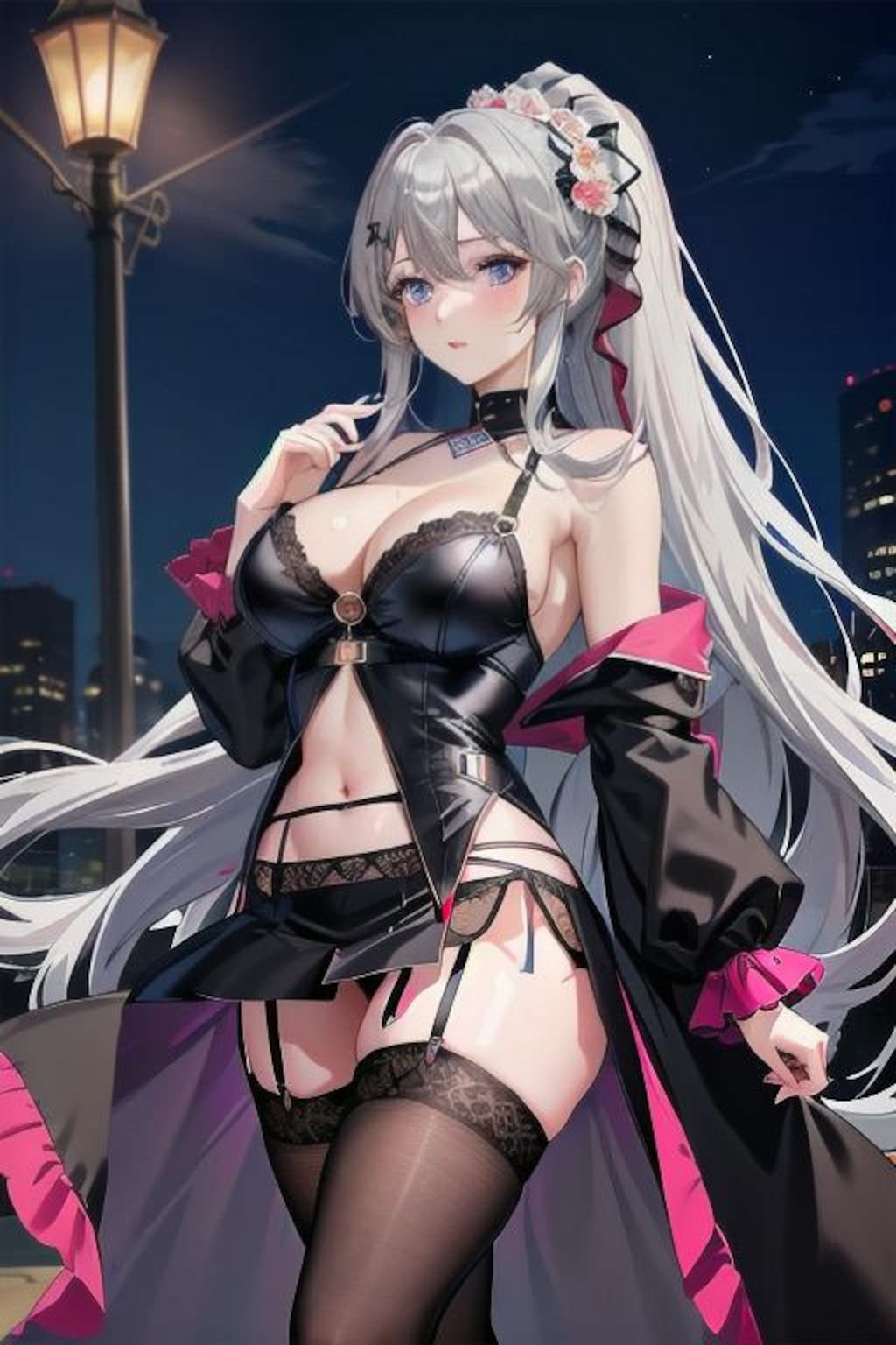 「原神」を意識した美女達