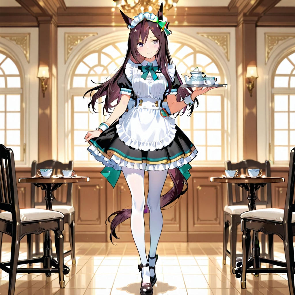 メイドドーベル | の人気AIイラスト・グラビア