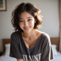 寝起き彼女02 3枚目