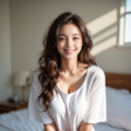 寝起き彼女02 2枚目