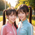 ジャージ女子01 4枚目