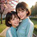 ジャージ女子01 2枚目