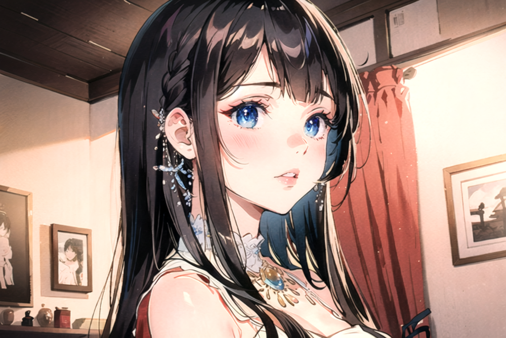 嬢　（イラスト）