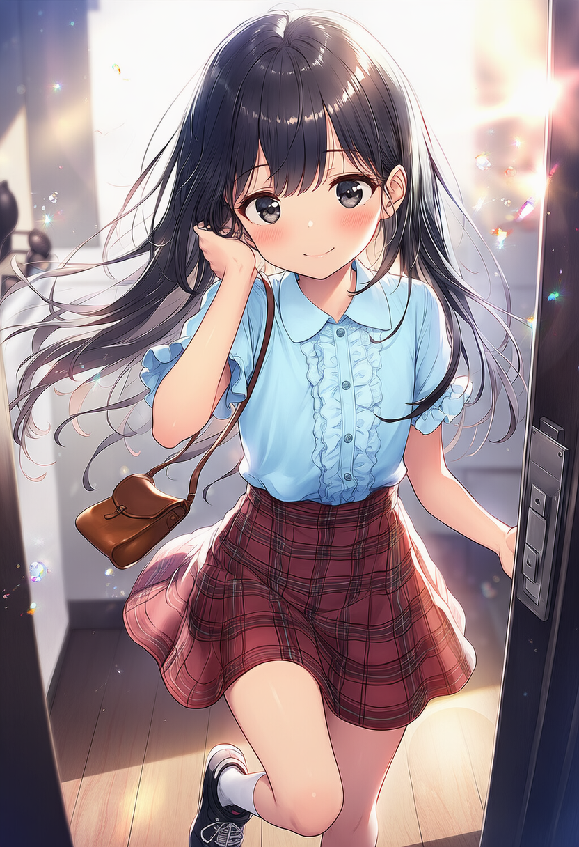 女子高生の遊園地　お出かけ編 | の人気AIイラスト・グラビア