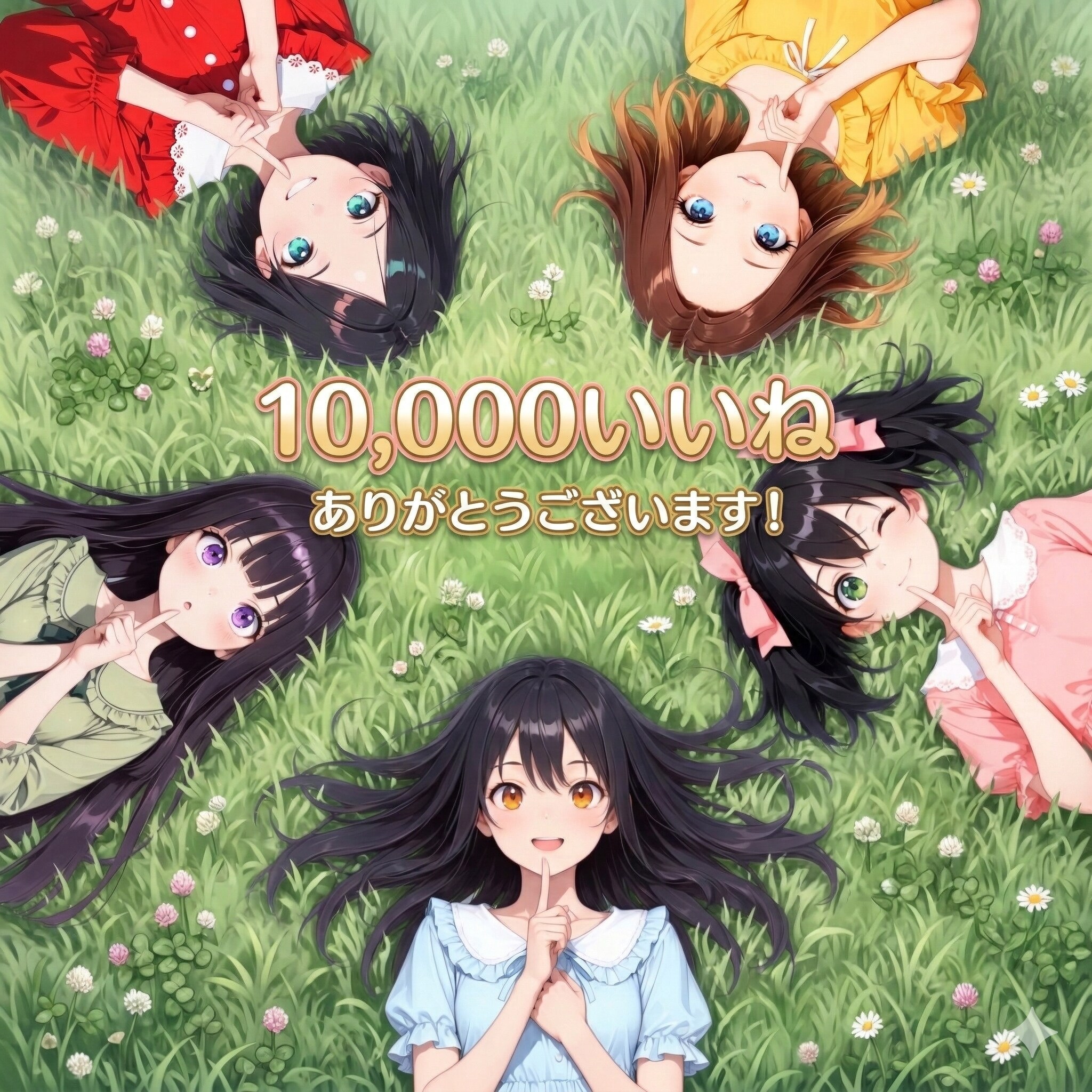 10,000いいねありがとうございます！