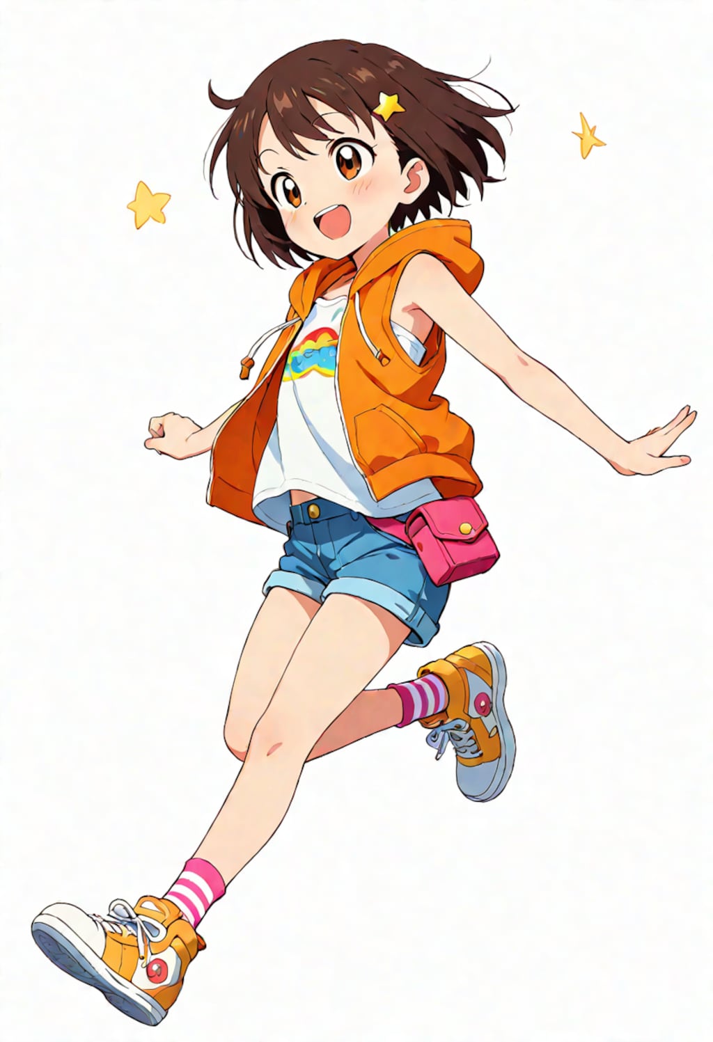 夏のお出かけコフィちゃん