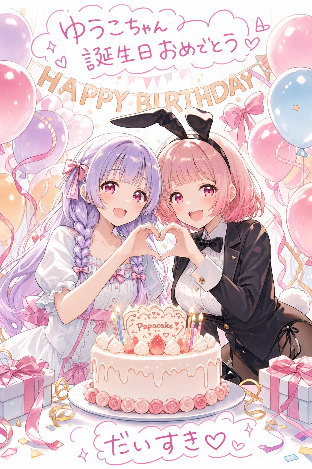 ［誕生日FA］こたつさんの子　ゆうこちゃん | の人気AIイラスト・グラビア