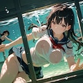 【R-15】続・水没部屋から脱出するゲーム的なアレ 2枚目