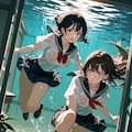 【R-15】続・水没部屋から脱出するゲーム的なアレ 3枚目